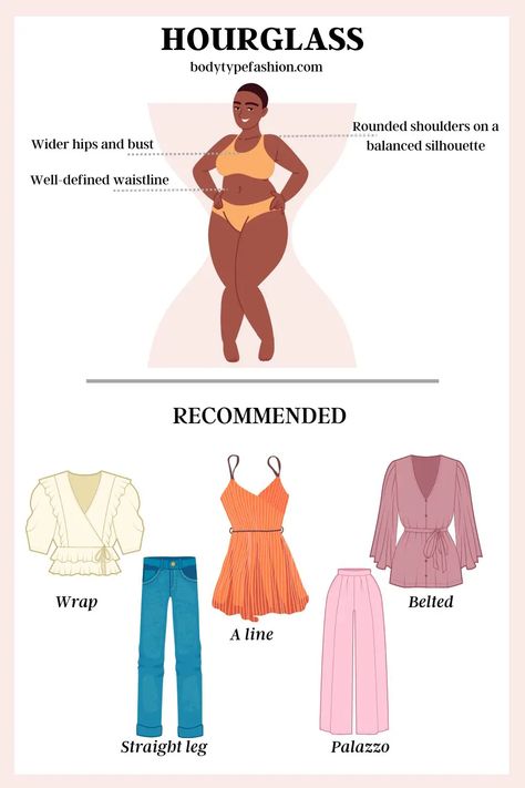 How to Dress Plus Size Hourglass Body Shape - Fashion for Your Body Type Modest Outfits For Curvy Body Type, Mid Size Hourglass Outfits, Hourglass Plus Size Outfits, Plus Size Style Tips, Hourglass Body Shape Fashion, Hourglass Body Shape Outfits, Plus Size Body Shapes, Hourglass Figure Outfits, Hourglass Outfits