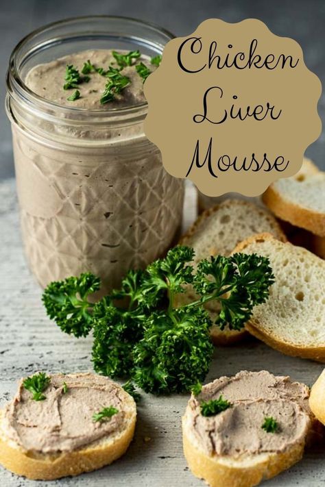 Chicken Liver Pate Recipe, Liver Mousse, Xmas Traditions, Liver Pate Recipe, Fermenting Foods, Offal Recipes, Chicken Liver Mousse, Liverwurst, Chicken Liver Recipes