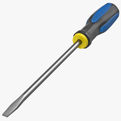 Flathead Screwdriver 3D Model #AD ,#Flathead#Screwdriver#Model Screwdriver Aesthetic, Screwdriver Drawing, Flat Screwdriver, Flat Head Screwdriver, Electrical Safety, Electric Tools, Minimalist Business Cards, Pop Art Design, Mountain Travel