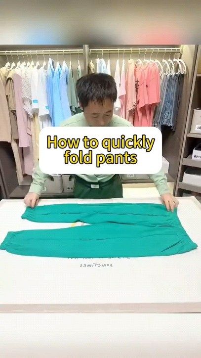 How To Folding | How to fold #hoodie super tiny? #fold #folding #foldingclothes #fyp #capcut #storage #storagehacks #foryou #organize #organization #tips… | Instagram Folding Track Pants, How To Fold Cargo Pants, How To Fold Sweats, How To Fold Joggers, How To Improve Forward Fold, Fold Joggers, Fold Over Trousers, Folding Duvet For Storage, Shirt Organizer