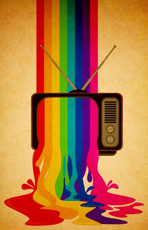 Lgbtq Shows, Tv Color Bars, Rainbow Aesthetic, Adorable Wallpapers, High Class, Retro Art, Art Videos, Retro Inspired, Dublin