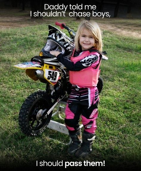 Bike Life Dirt Bike Girl, I Love My Daughter, Ski Doo, Moto Cross, Bikes Girl, Biker Girl, Car Girls, Bike Life, Future Kids