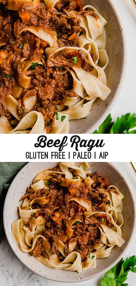 Cassava Pasta, Slow Cooker Beef Ragu, Aip Dinner, Paleo Crockpot Recipes, Unbound Wellness, Paleo Slow Cooker, Autoimmune Paleo Recipes, Aip Paleo Recipes, Beef Ragu