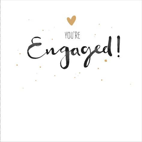 You're Engaged! Congratulations Engagement Greeting Card Foiled Greetings Cards Contact us Free UK Delivery Next Day Delivery Option Excellent Customer Satisfaction Free UK Delivery ACCEPTANCE REGRET ANNIVERSARY Diamond 60th General Gold 50th Husband Mum & Dad Pearl 30th Ruby 40th Silver 25th Wife BIRTHDAYS Belated Birthday Childrens General General Birthdays Hobbies General Humour General Packs & Bundles Special Age 1-17 10th 11th 12th 13th 14th 15th 16th 17th 1st 2nd 3rd 4th 5th 6th 7th 8th 9t Congratulations Engagement, Rosie Made A Thing, Engagement Greetings, Confetti Sprinkles, Congratulations On Your Engagement, Wife Birthday, Belated Birthday, Wedding Confetti, Confetti Party