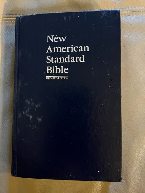 Excited to share this item from my #etsy shop: New American Standard Bible (Copyright 1997) Pella Iowa, Vintage Wine Bottle, Style Web, New American Standard Bible, American Standard, Spirituality Books, Classic Books, The Map, May 11