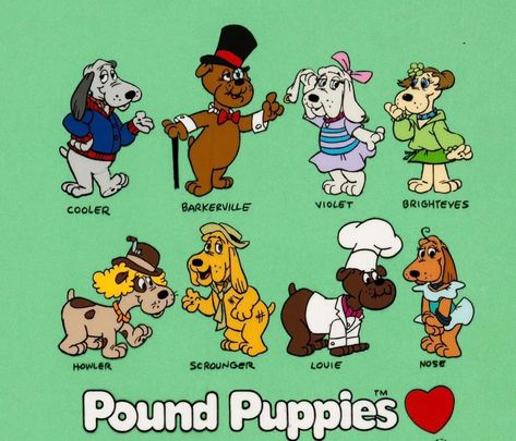 Pound Puppies Cartoon, 80s Cartoon Characters, Old Kids Shows, 1980 Cartoons, Cartoons 80s 90s, 1980s Childhood, Kids Cartoon Characters, Childhood Characters, Fraggle Rock