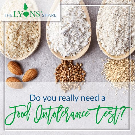 Do You Really Need a Food Intolerance Test? - The Lyons' Share Wellness Flour Substitution Chart, Deserturi Raw Vegan, Food Intolerance Test, Gluten Free Pantry, Teff Flour, Healthy Flour, Homemade Egg Noodles, Patisserie Sans Gluten, Pain Sans Gluten