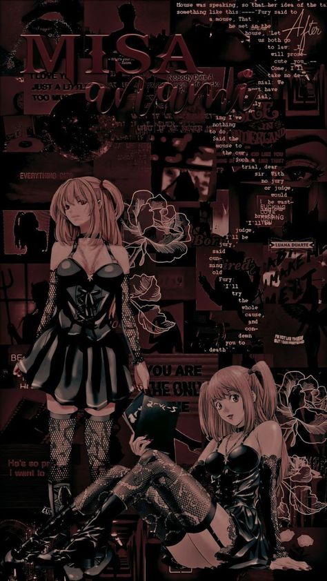 Misa Amane Iphone Wallpaper, Misa Deathnote Wallpaper, Misa Amane Lockscreens, Deathnote Lockscreen, Misa Lockscreen, Misa Amane Background, Misa Amane Wallpaper Iphone, Deathnote Background, Misa Misa Wallpaper