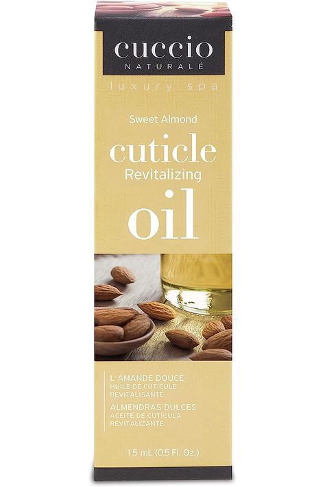 Cuccio Naturale Sweet Almond Cuticle Oil 15ml Yellow Womens Nails, Cuticle Oil, Almond, Personal Care, Nails, Yellow, Beauty