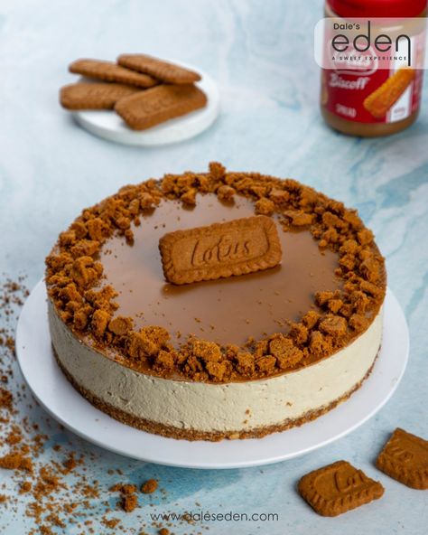 Experience the irresistible Lotus Biscoff Cake from #DalesEdenCakeShop! Savor the perfect harmony of rich flavors and delicate textures. Order Online Now at https://linktr.ee/daleseden Delivery Partners 🛵 Zomato Swiggy #cake #lotusbiscoffcake #lotusbiscoffcheesecake #cakeforbirthday #celebration #cake #customizedcakes #customizeyourcake #cakeforcelebrations #weddingcake #anniversarycake #personaliseyourcake #memoryforlife #orderonline #sweetmemories #birthdaycelebrations #customizedcake Birthday Cake Biscoff, Lotus Cake Design, Cheesecake Designs, Cheesecake Biscoff, Cheesecake Lotus, Lotus Biscoff Cake, Lotus Biscoff Cheesecake, Apple Cake Recipe Easy, Lotus Cheesecake