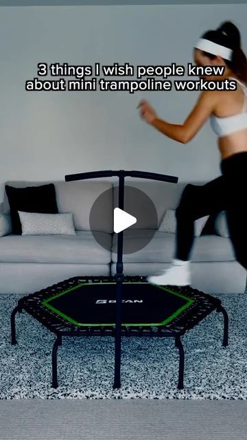 Sydney Ross on Instagram: "Don’t let the mini trampoline fool you—this workout may look easy, but it’s seriously effective! 🔥 From cardio to toning, every jump challenges your muscles and boosts your endurance 💪😁 

#minitrampolinefitness #minitrampoline #cardioworkout #rebounding" Mini Trampoline Workout, Trampoline Workout, Mini Trampoline, Workout For Beginners, Cardio Workout, Self Defense, The Fool, Cardio, Muscles