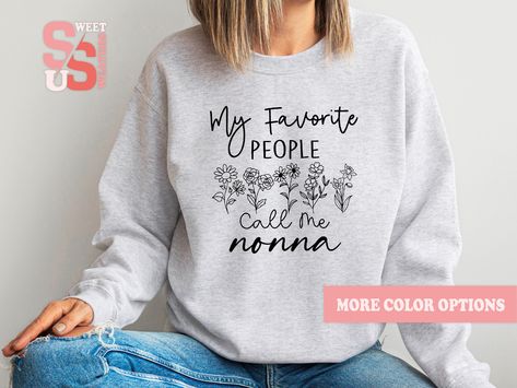 Gift For Older Brother, Gift For Little Sister, Grammy Sweatshirt, Nonna Gifts, Nana Birthday Gift, Nana Christmas Gifts, Weekend Sweatshirt, Grammy Gift, Girls Trip Gifts