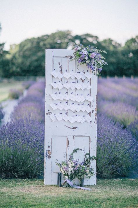 Dried lavender wedding