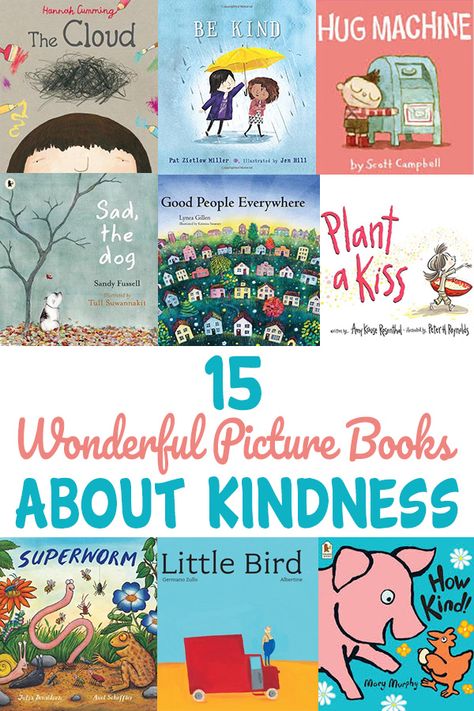 Whether you have a kindhearted kid, or you are hoping to influence your child's developing interpersonal skills, these picture books about kindness introduce your child to engaging characters and story lines demonstrating kindness in action. Books About Kindness, Story Lines, Grande Section, Interpersonal Skills, School Staff, Preschool Books, Character Education, Children's Literature, Social Emotional Learning