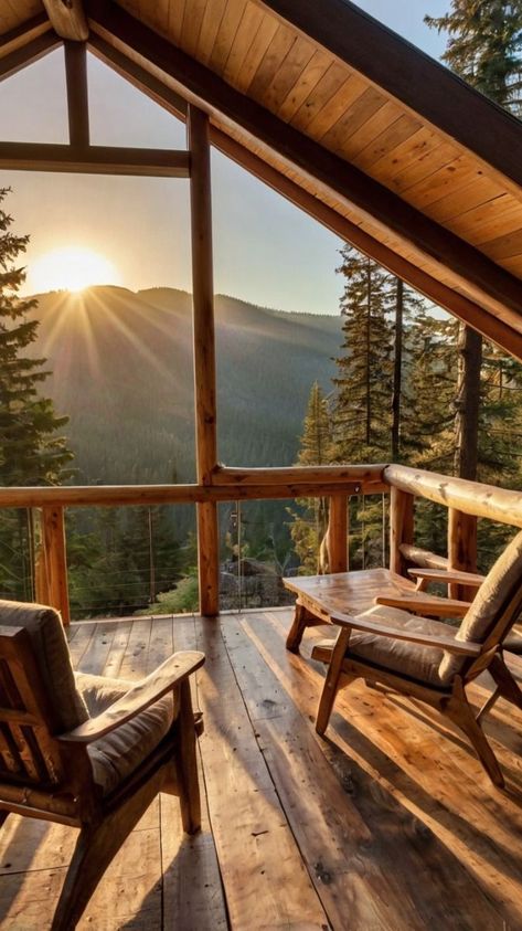 #MountainCabin #CabinLife #CozyCabin #NatureEscape #RusticLiving #CabinInTheWoods #MountainRetreat #WoodlandHome #Getaway #OutdoorLiving #NatureLovers #CabinGoals #ScenicViews #Wilderness #AdventureAwaits #CabinDecor #LogCabin #MountainHome #EscapeToNature #Countryside #Serenity #EcoFriendly #HomeInTheMountains #CabinVibes #HikingAdventures #RuralLiving #SustainableCabin #PeacefulRetreat #NaturePhotography #Relaxation #ChaletLife #MountainLiving #OffGridLiving #CabinFever #TravelGoals Cabin With Mountain View, Lakeside Deck, Colorado Cabins, Wooden Deck, Beautiful Cabins, Rural Living, Forest View, Wooden Cabins, Mountain Living