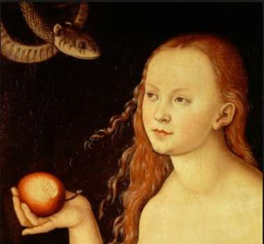 Lucas Cranach the Elder of Adam and Eve Adam And Eve Painting, Eve And Adam, Mary Of Nazareth, Eve Painting, Eve Bible, Reason Tattoo, Eve Apple, Painting History, Grinch Drawing