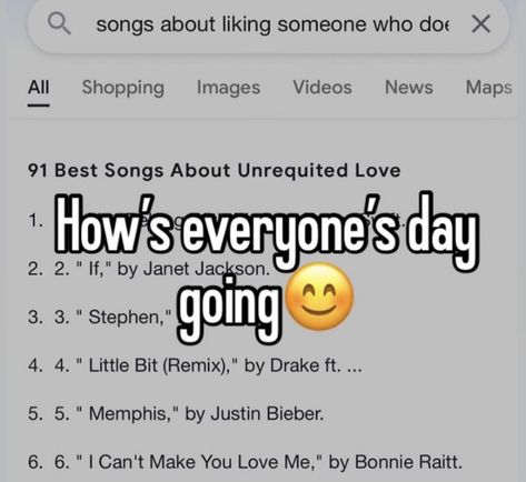 Unrequited Love Meme, Songs About Unrequited Love, Unrequited Love Songs, Unrequited Crush, Feeling Silly, Bonnie Raitt, Love Songs Playlist, Unrequited Love, Anger Issues