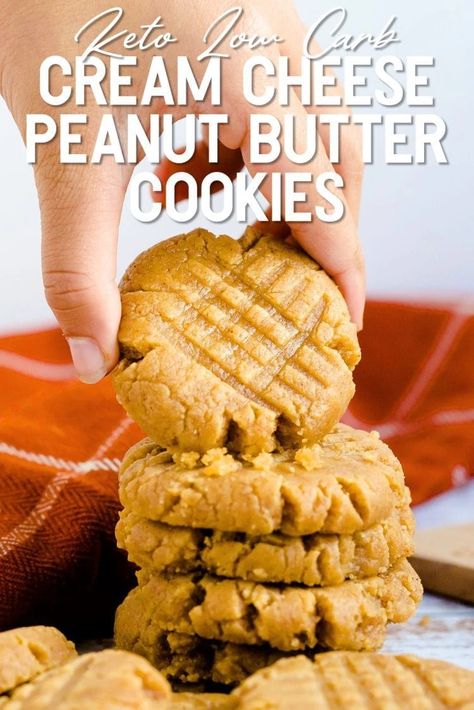 Cream Cheese Peanut Butter, Keto Favorites, Peanut Butter Cream Cheese, Keto Cream Cheese, Peanut Butter Cream, Keto Peanut Butter Cookies, Sugar Free Peanut Butter, Peanut Butter Snacks, Keto Peanut Butter