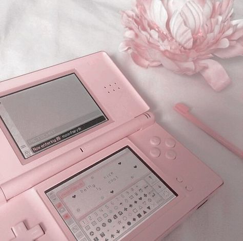 Pink Nintendo, Soft Pink Theme, Baby Pink Aesthetic, Nintendo Game, Pastel Pink Aesthetic, Korean Aesthetic, Pink Vibes, Pink Themes, Aesthetic Colors