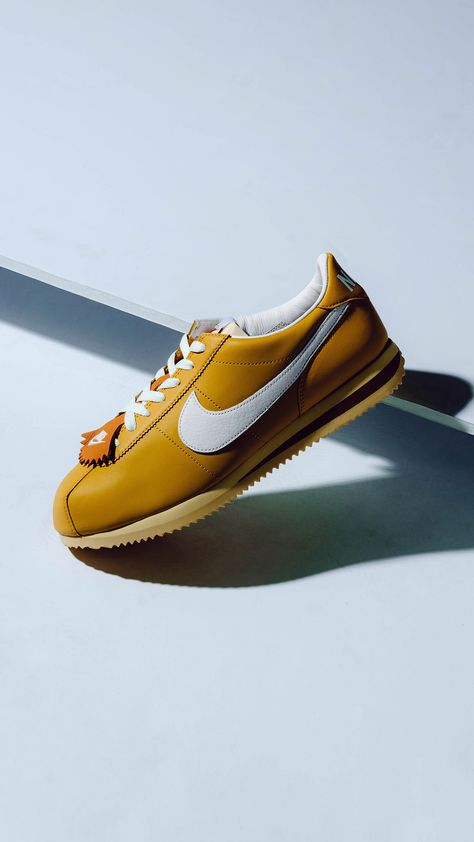 Nike treats the Cortez silhouette to a 'Running Rabbit' colorway inspired by the 2023 Chinese zodiac–available now. Shop now: https://feature.com/products/nike-cortez-23-se-wheat-gold-white-coconut-milk Sneakers Photography, Nike Cortez 72, Running Rabbit, Chinese Zodiac, Nike Cortez, Coconut Milk, Wheat, Air Max, Coconut