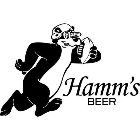 Hamm's Beer | Brands of the World™ | Download vector logos and logotypes Foo Fighters Vinyl, Hamms Beer, Beer Bear, Beer Stickers, Beer Advertising, Beer Logo, Online Logo Design, Beer Brands, Visual Branding