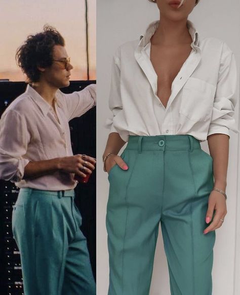 fan outfits account on Twitter: "harry styles inspired outfits… " Harry Styles Best Outfits, Outfit Inspirations Simple, Harry Styles Inspired Outfit, Harry Styles Outfit Ideas, Harry Styles Outfits Inspiration, Harry Styles Outfit Inspo, Harry Styles Inspired Outfits, Harry Styles Fits, Harry Styles Outfits