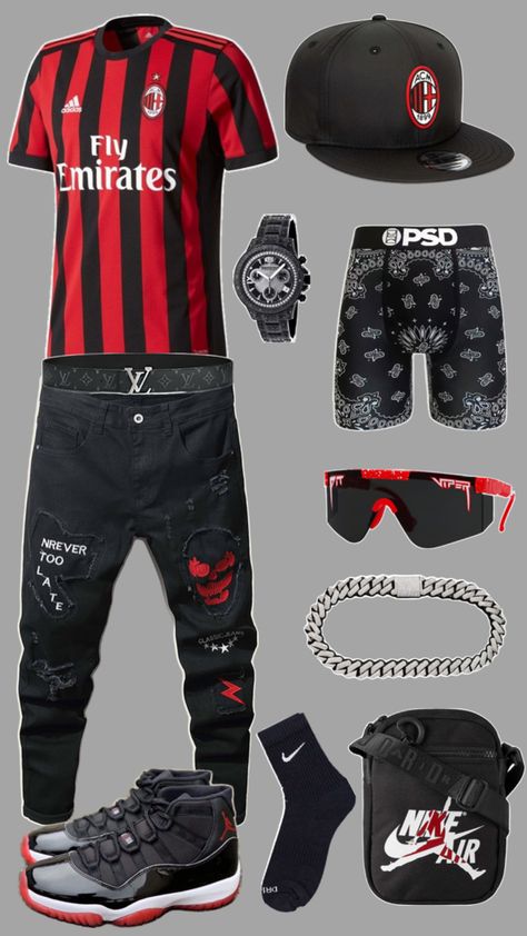 Drip Goth Grunge Outfits, Futuristic Y2k, Y2k Outfits Men, Black Men Fashion Swag, Dope Outfits For Guys, Tomboy Style Outfits, Black Men Fashion, Tomboy Fashion, Dope Outfits