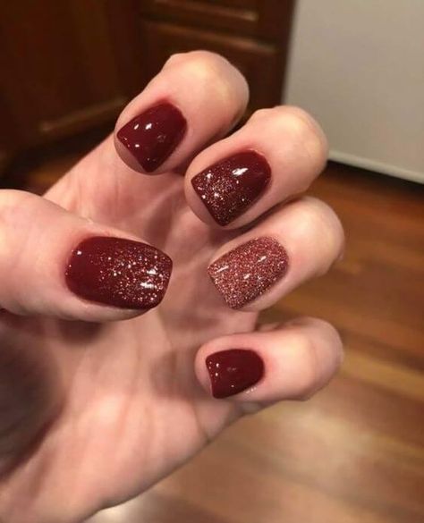 Red Gel Nails, Nails Dip, Nails 2018, Valentine Nails, Super Nails, Red Nail, Polish Colors, Fall Nail Colors, Dip Powder Nails