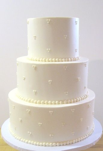 Wedding Cakes 2 Tier, Cakes 2 Tier, Wedding Cake Simple Elegant, 2 Tier Wedding Cakes, Engagement Party Cake, Dot Cakes, Wedding Cake Pearls, Pearl Cake, Classic Wedding Decorations