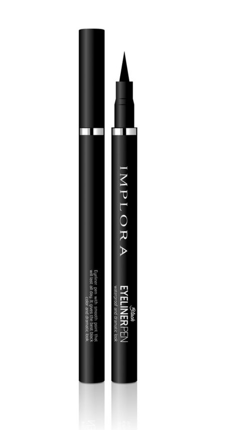 Implora - Eyeliner Pen Eye Mekup, Pen Eyeliner, Ice Globes, Winged Liner, Eyeliner Looks, Eyeliner Pen, No Eyeliner Makeup, Makeup Items, Makeup Eyeliner