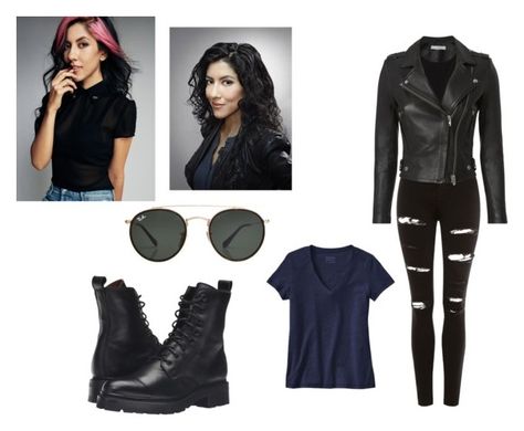 "Stephanie Beatriz // Rosa Diaz // Brooklyn Nine-Nine" by liblobrox ❤ liked on Polyvore featuring Topshop, IRO, Patagonia, Frye and Ray-Ban Rosa Diaz Outfits, Classic Kibbe, Soft Classic Kibbe, Rosa Diaz, Oc Female, Stephanie Beatriz, Badass Outfit, Brooklyn Nine Nine, Soft Classic