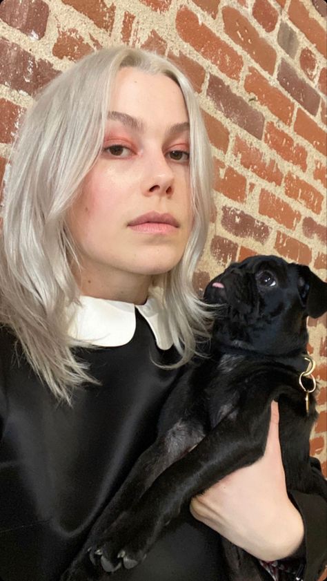 phoebe bridgers dog maxine ig story Girls Are Awesome, Pretty Brunette, Celebrity Singers, Phoebe Bridgers, Teenage Daughters, Hayley Williams, Justin Timberlake, Fav Celebs, Her Music