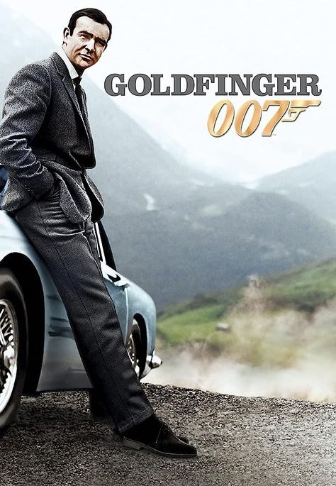 Amazon.com: Goldfinger 1964 Poster Reprint - Sean Connery James Bond Home Decor Print (11x17 inches): Posters & Prints James Bond Goldfinger, Sean Connery James Bond, Tam Film, James Bond Girls, Ingmar Bergman, 007 James Bond, James Bond Movies, Bond Girls, Pierce Brosnan