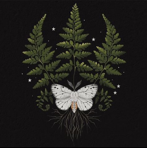 Cute Moth, Moth Art, Witchy Wallpaper, Dark Cottagecore, In The Rain, Botanical Illustration, Dark Art, Drawing Inspiration, The Rain