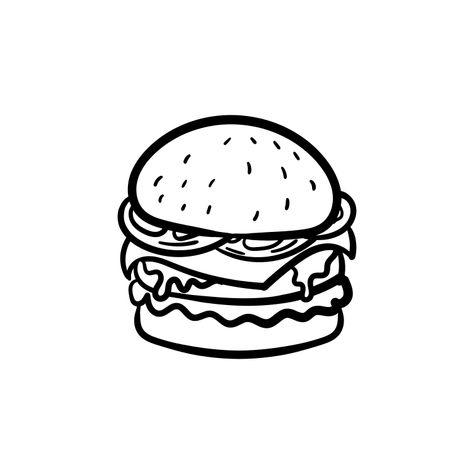 Burger Png, Burger Images, Burger Icon, Burger Vector, Vector Png, Free Png, Free Image, Royalty Free Images, First Birthdays