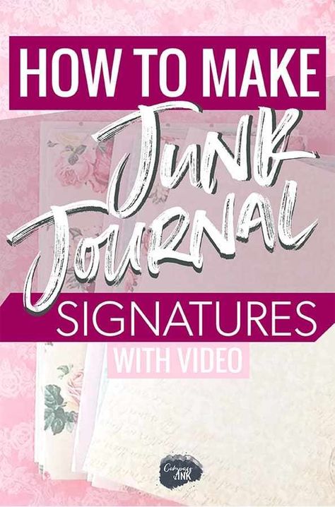 How To Make Signatures For Journals, Signature Tutorial, Make Junk Journal, Healthy Meals With Chicken, Journal Signatures, Meals With Chicken, Healthy Breakfast Ideas For Kids, Angel Photos, Artistic Journaling