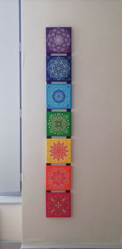 This Wall Decor item by NathalieVallanceArt has 8 favorites from Etsy shoppers. Ships from France. Listed on 22 Apr, 2024 Chakra Art Mandala, Small Mandala Art, Rectangular Painting, Mandir Ideas, Chakra Wall Hanging, Chakra Painting, Diwali 2024, Candle Painting, Bohemian Diy