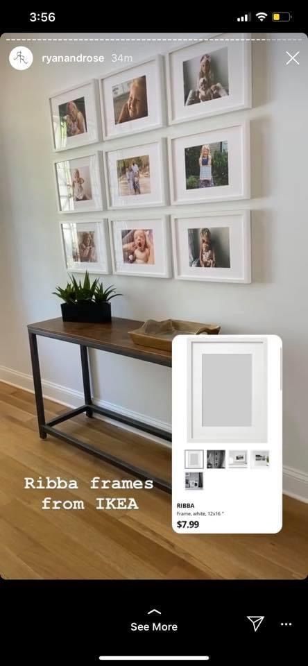 Ribba frames from ikea Ribba Frame, Dining Room Remodel, Room Remodel, Reno Ideas, Wall Picture, Home Reno, Photo Displays, Picture Wall, Decoration Ideas