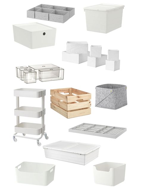 The Best Organization Essentials from IKEA - Danielle Moss Organising Ideas Closet, Boho Storage Bins, Drawer Organizer Ikea, Bedroom Cabinet Organization, Ikea Bathroom Drawer Organization, Closet Organization Essentials, Organising Drawers Bedroom, Ikea Closet Organization Ideas, Ikea Drawer Organization