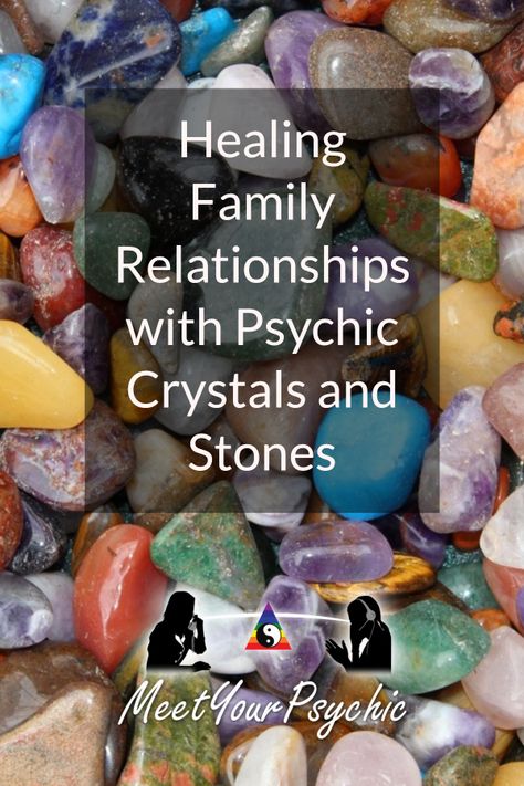 Stones For Psychic Abilities, Psychic Crystals, Crystal For Relationship, Crystals For Psychic Development, Healing Tumbled Gemstones For Spiritual Practices, Twin Flame Reading, Family Communication, Psychic Development Learning, Family Relations