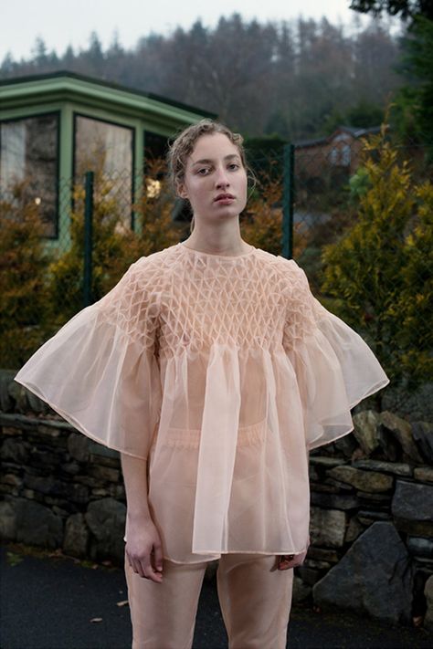 Fashion East showcase announces spring/summer 2016 designers: Caitlin Price, Richard Malone and This Is The Uniform | British Vogue Mode Inspo, Inspiration Mode, Mode Inspiration, Modern Fashion, Fashion Labels, Look Chic, Fashion Details, Look Fashion, Smocking