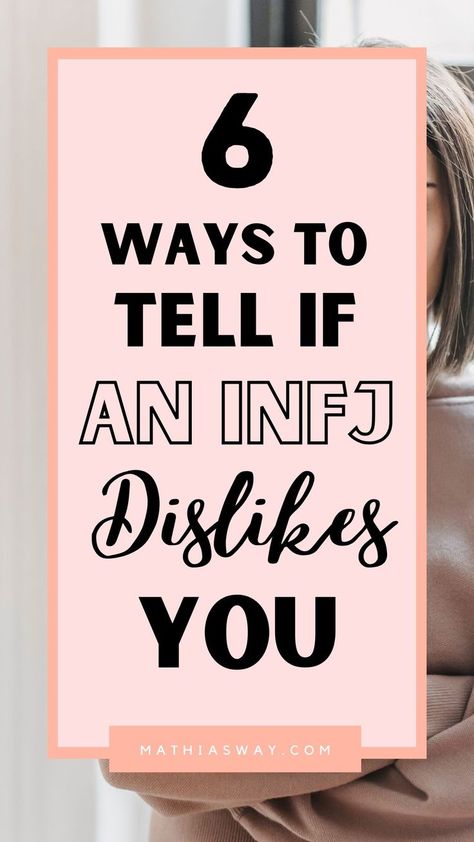 Although patient and warm people, there are certain things INFJ hate to see and feel in a person. When an INFJ hates you, it's more or less due to how you conflict their values and the harmony of the group. Now how do you know if an INFJ dislikes you? Here are 6 signs! Empathetic People, Hate People, Infj, Mbti, Logic, To Tell, Read More, Did You Know, Feelings