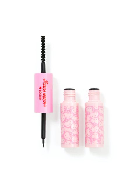 See Every Sparkly Product In The HipDot Hello Kitty Collaboration Hello Kitty Eyeliner, Eyes Eyeliner, Hello Kitty Makeup, Mascara Wands, Popsugar Beauty, Perfect Eyes, Eye Look, Winter Beauty, Hello Kitty Collection