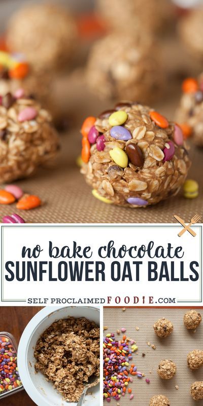 Nut Free Kids Snacks, Protein Snacks For Kids, Chocolate Sunflower, Oat Balls, Nut Free Snacks, High Fiber Snacks, Fiber Snacks, Healthy Nuts, No Bake Snacks