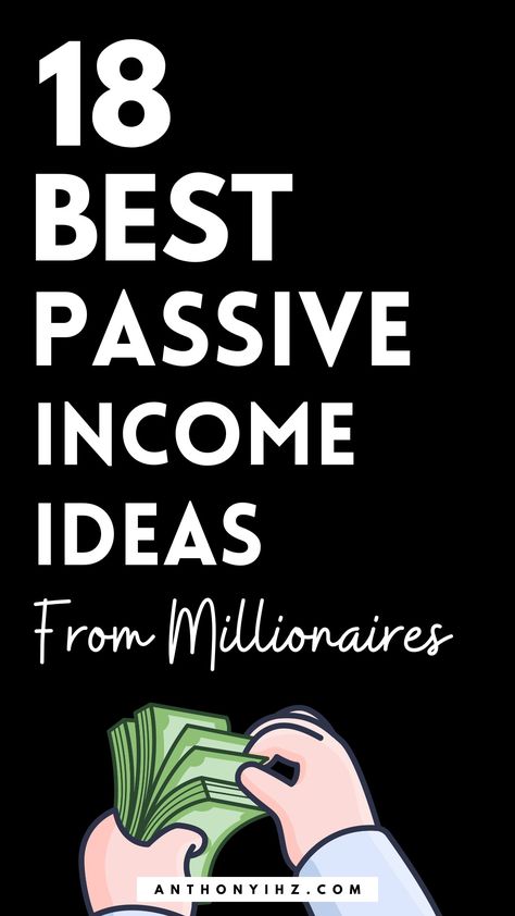 Passive income is the type of income stream that doesn't require much work or time from you. This includes making the right investment plan that will make you money even while you sleep. If you are looking for the best passive income ideas for beginners with no money, see these top 18 passive income ideas to help you make the most money. Online passive income ideas you can do from home Online Income Ideas, Supplemental Income Ideas, Streams Of Income Ideas, Multiple Income Streams Ideas, Passive Income Ideas For Beginners, Passive Income Amazon, Types Of Income, Passive Income Ideas, Passive Income In India