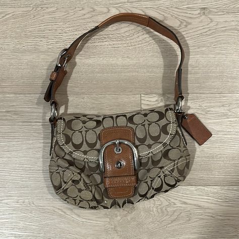 Never Been Used New Without Tags Cute Purses Handbags, Coach Vintage Handbags, Vintage Fendi Bag, Brown Coach Purse, Vintage Coach Bags, Girly Bags, Coach Logo, Bags Vintage, Luxury Purses