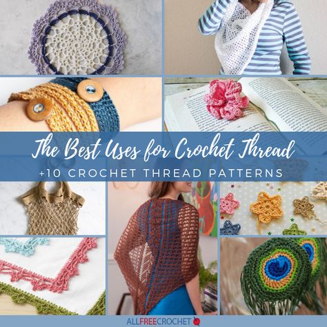 Learn the best uses for crochet thread and check out the beautiful free crochet thread patterns we have to offer. It's a fantastic technique to learn. Crochet Patterns With Thread, Free Crochet Patterns Using Size 10 Thread, Size 10 Crochet Thread Free Patterns, What To Make With Crochet Thread, Aunt Lydias Crochet Thread Size 10 Free Pattern, Free Crochet Thread Patterns, Crochet Thread Projects Easy Patterns, Crochet Thread Patterns Free Size 10 Easy, Crochet Thread Patterns Free Size 10