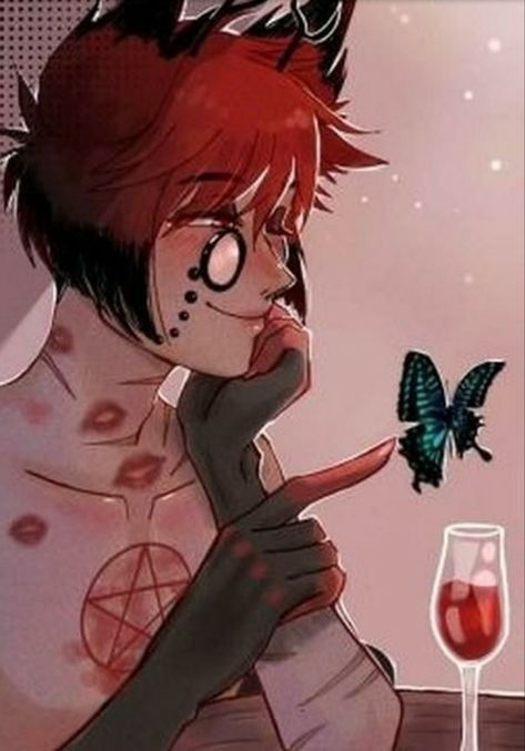 Alastor X Reader, Moth Tattoo Design, My Hero Academia Eraserhead, Sally Face Game, Alastor Hazbin Hotel, Custom Pens, Vivziepop Hazbin Hotel, Anime Animals, Anime Artwork Wallpaper