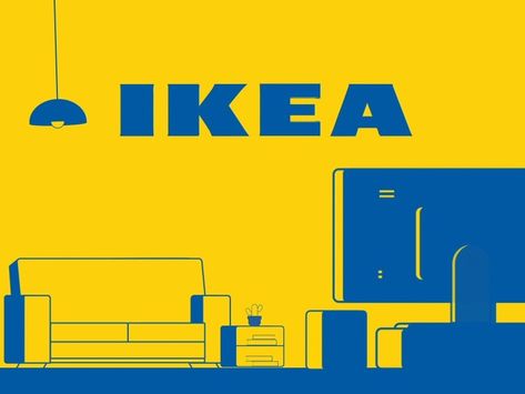 My 4 favorite items from Ikea. These items work in any space with any budget, all while looking fabulous (some with a little extra help). Ikea Illustration, Ikea Poster, Ikea Logo, Ikea Ad, Atlas Design, Motion Graphics Logo, Motion Logo, Logo Generator, Ikea Design