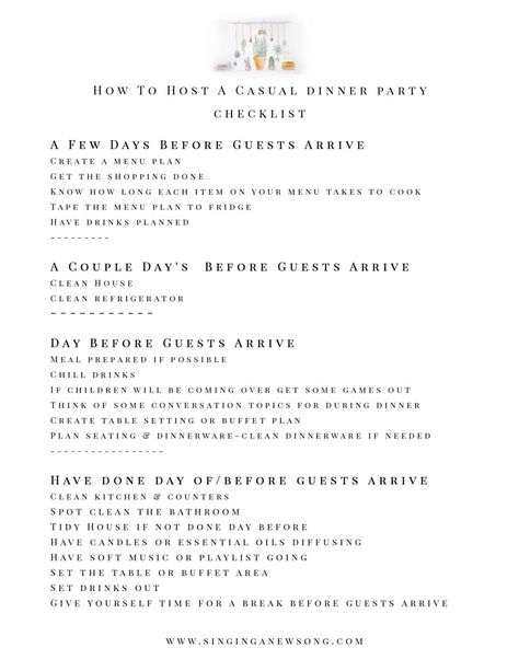 Hostess Ideas Entertaining, Dinner Party Checklist, Hosting Era, Casual Dinner Party, Dinner Party Planning, Party Checklist, Hosting Dinner, Birthday Dinner Party, Galentines Party